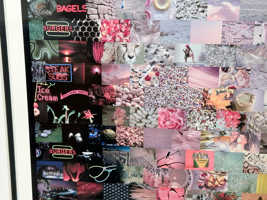 Neil J. Farkas Mona Lisa Photograph Mosaic Montage Seriolithograph Pencil Signed Lower Right 26 X 24 [Photo 16]