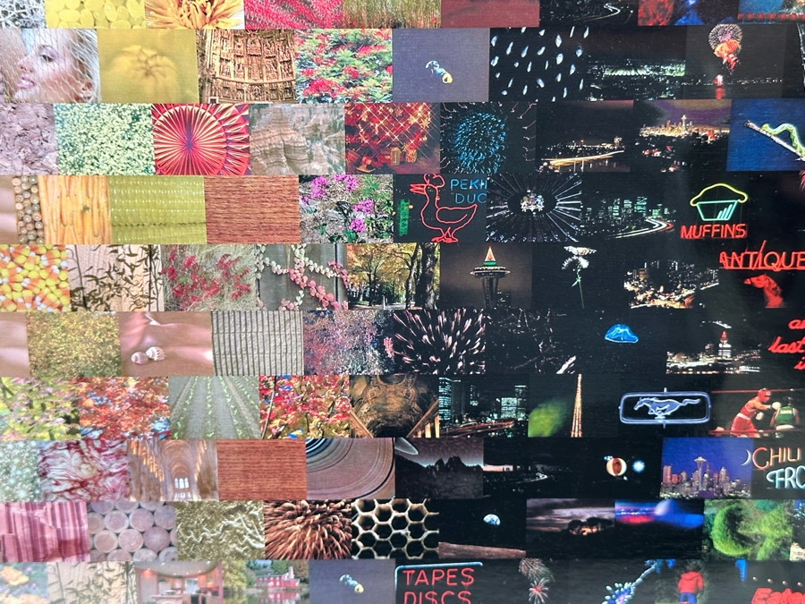 Neil J. Farkas Mona Lisa Photograph Mosaic Montage Seriolithograph Pencil Signed Lower Right 26 X 24 [Photo 21]