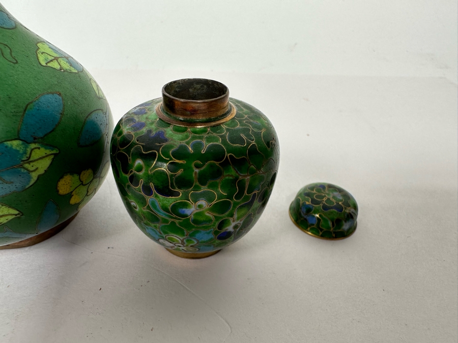 Vintage Chinese Cloisonne Lot [Photo 10]