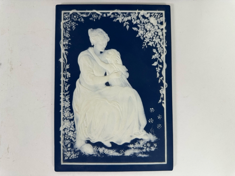 Vintage 1979 Villeroy & Bach Mother's Day Plaque With Box 6 X 8.5 [Photo 4]