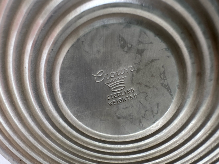 Six Sterling Silver Weighted Candle Holders [Photo 8]