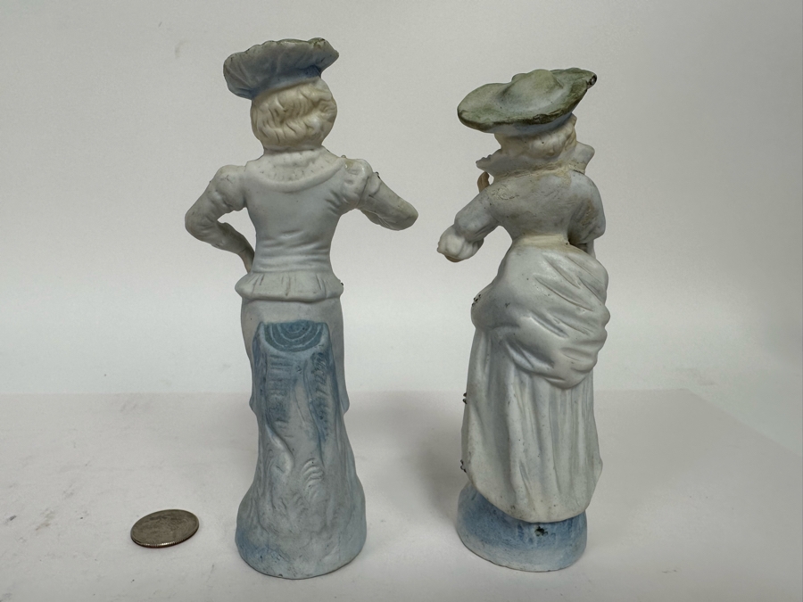Pair Of Vintage Figurines 6.5H [Photo 6]