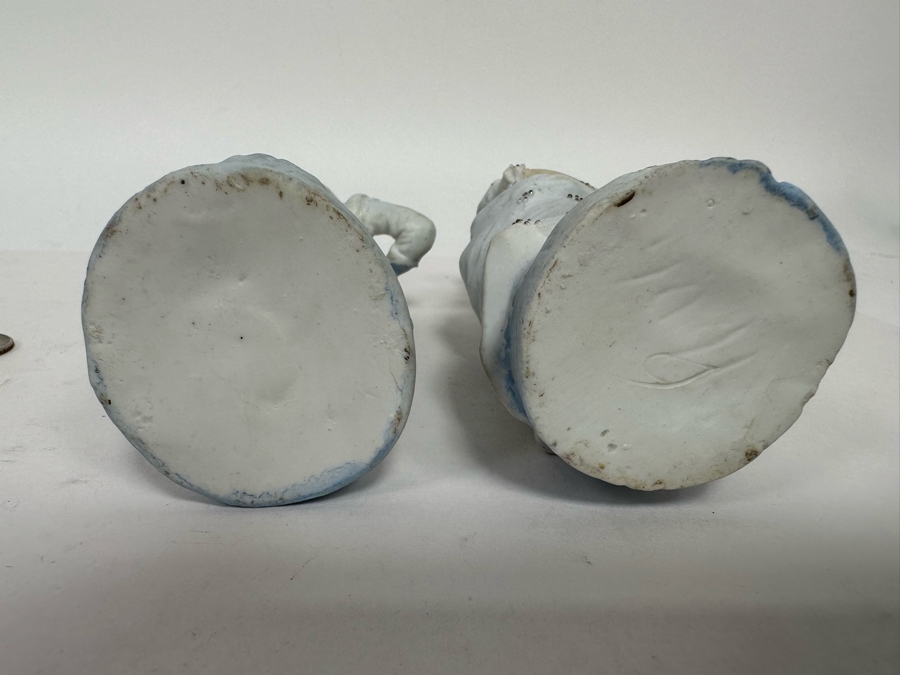 Pair Of Vintage Figurines 6.5H [Photo 7]