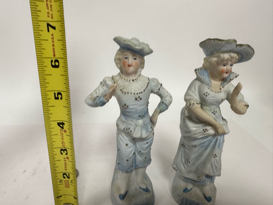 Pair Of Vintage Figurines 6.5H [Photo 8]
