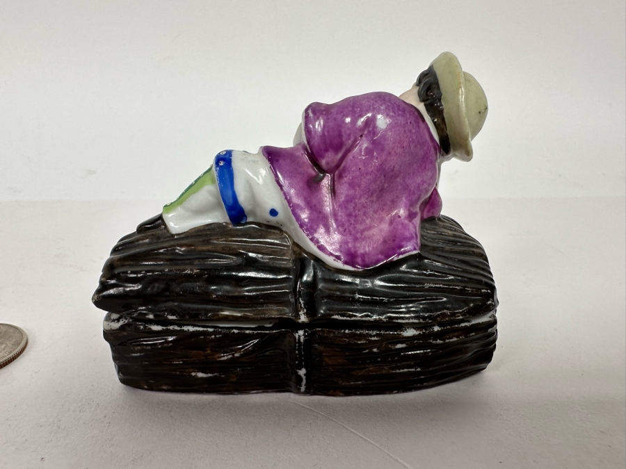 Antique English Staffordshire Match Box [Photo 5]