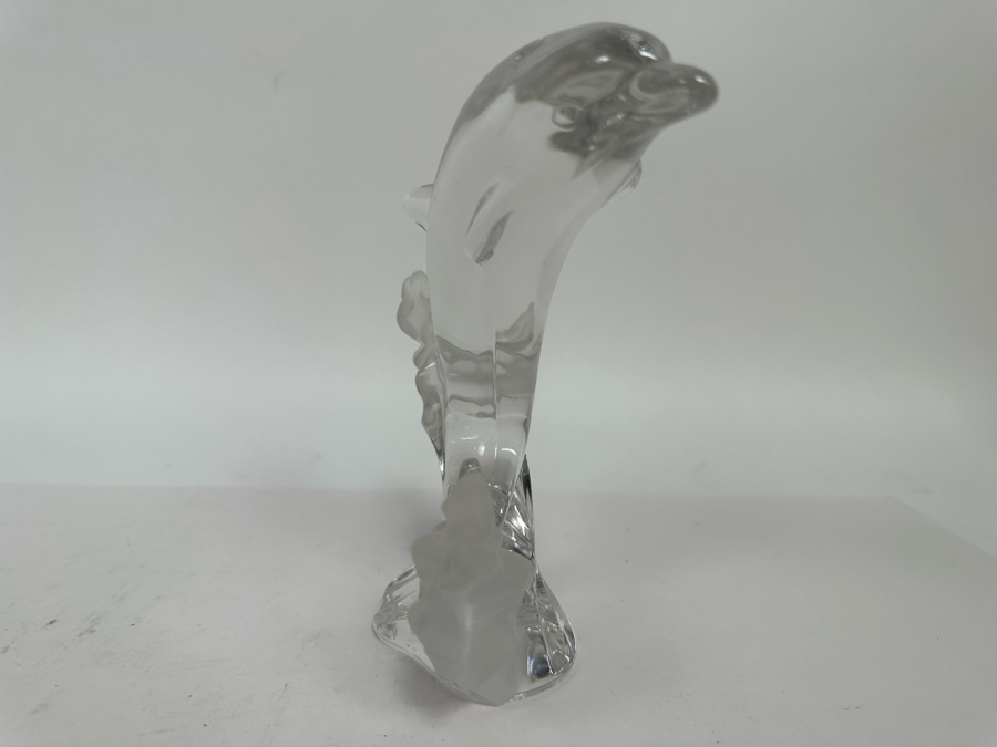 Lenox Crystal Dolphin Figurine Made In Germany 6.5H [Photo 4]