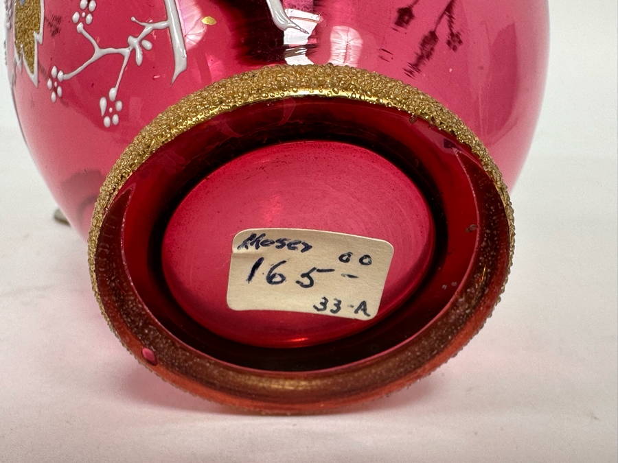 Stunning Moser Glass Vase 6H [Photo 7]