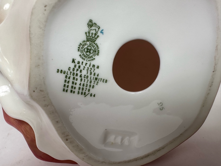 Royal Doulton England Bone China Lady Figurine Katrina HN 2327 8H [Photo 7]