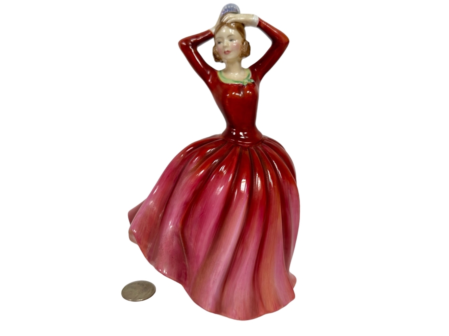 Royal Doulton England Bone China Lady Figurine Katrina HN 2327 8H