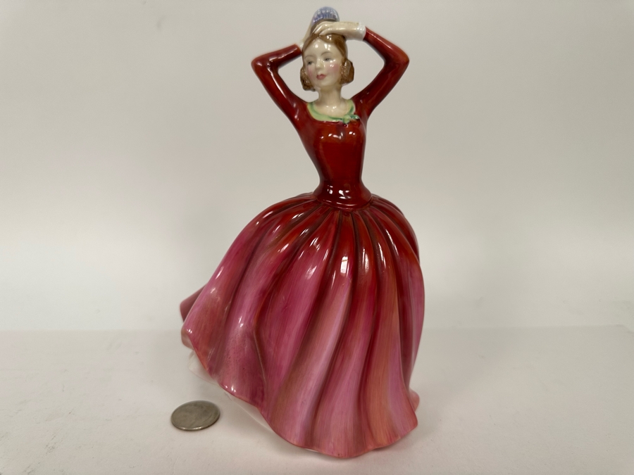 Royal Doulton England Bone China Lady Figurine Katrina HN 2327 8H [Photo 3]