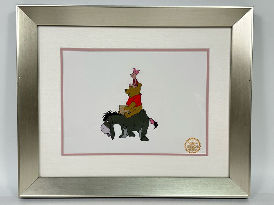 Walt Disney Limited Edition Serigraph From The Original 'Winnie The Pooh And The Blustery Day' 13 X 10 Framed 21 X 17 [Photo 3]