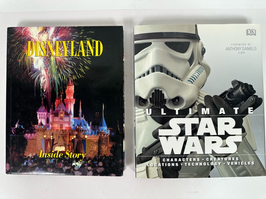 Disneyland Inside Story Book And Ultimate Star Wars Book [Photo 2]