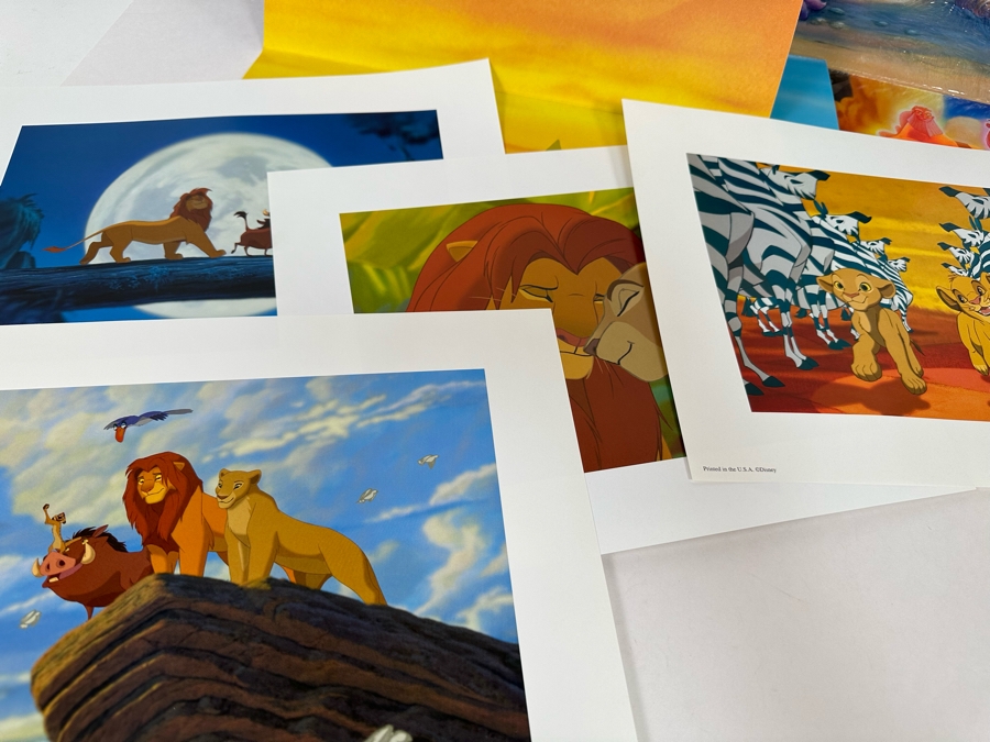 Collection Of Walt Disney Commemorative Lithographs And Prints: The Aristocats, Peter Pan, Finding Nemo, The Lion King, Hercules And Sealed Sets Of Lady And The Tramp And The Little Mermaid [Photo 13]
