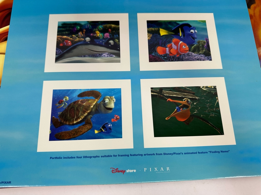 Collection Of Walt Disney Commemorative Lithographs And Prints: The Aristocats, Peter Pan, Finding Nemo, The Lion King, Hercules And Sealed Sets Of Lady And The Tramp And The Little Mermaid [Photo 11]