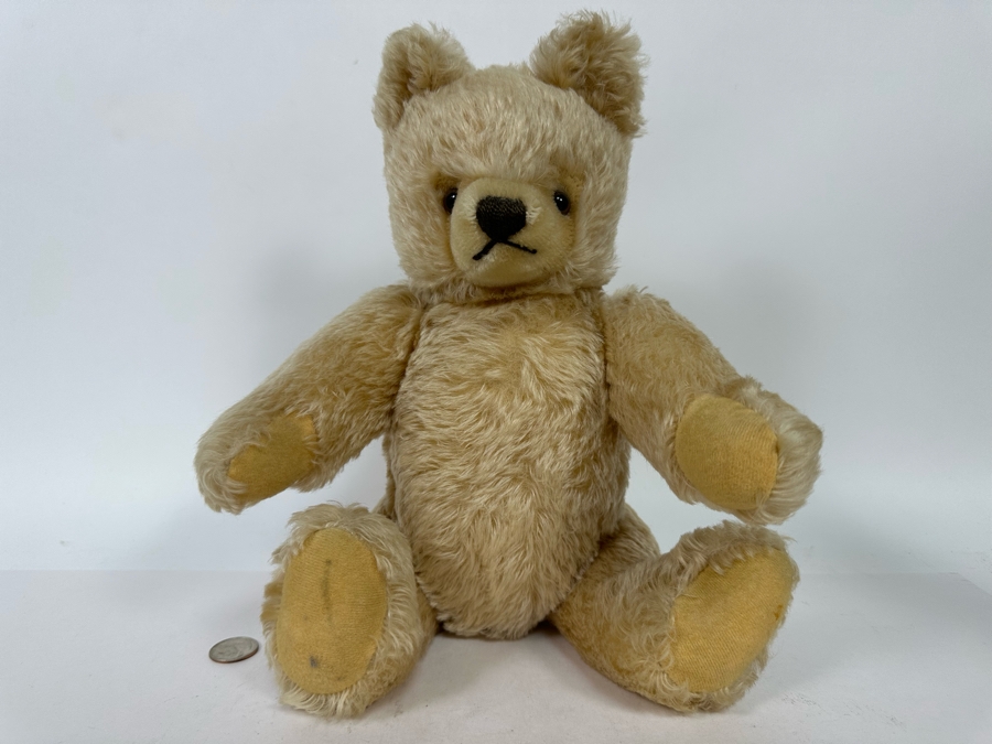 Vintage Steiff Mohair Teddy Bear Missing Tag In Ear 12H [Photo 3]