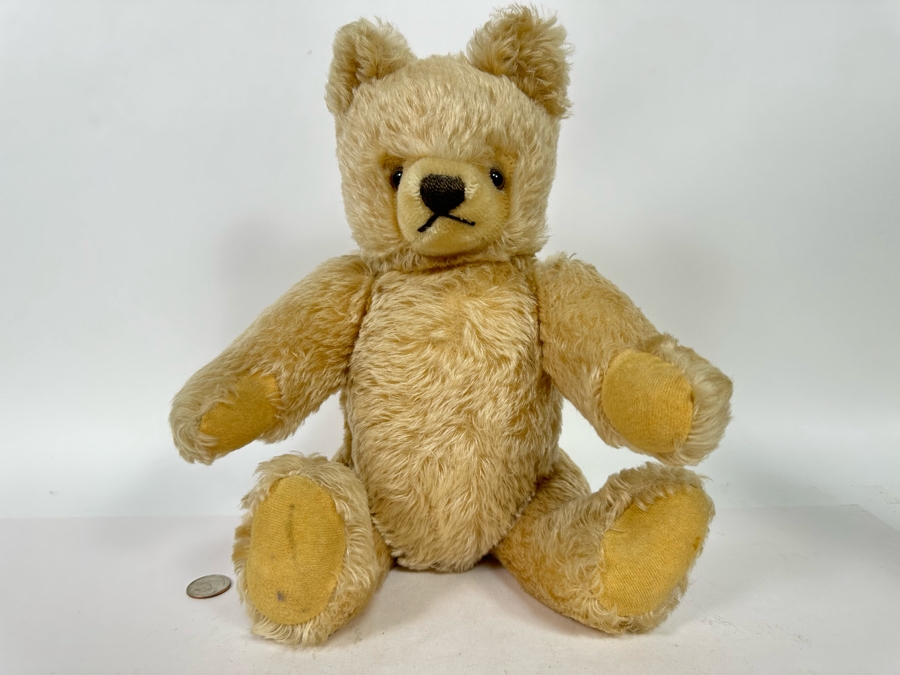 Vintage Steiff Mohair Teddy Bear Missing Tag In Ear 12H [Photo 2]