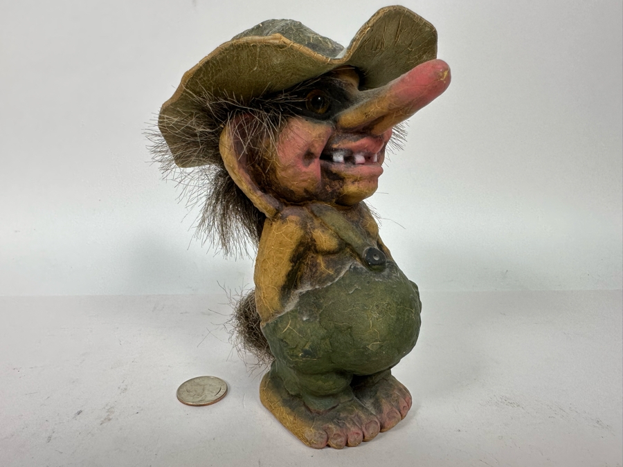 Nyform Troll Hillbilly Troll With Hat 6.5H [Photo 2]