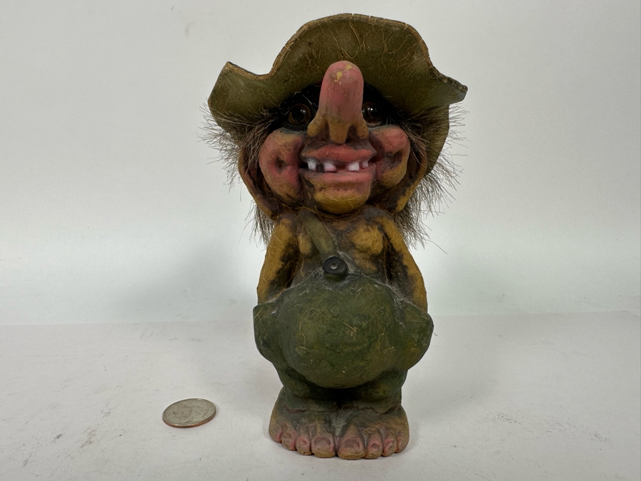 Nyform Troll Hillbilly Troll With Hat 6.5H [Photo 3]