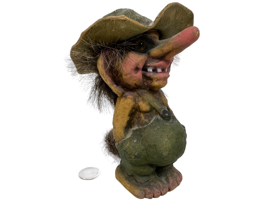Nyform Troll Hillbilly Troll With Hat 6.5H [Photo 1]