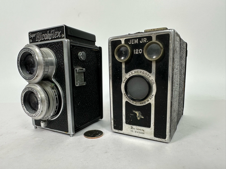 Vintage Super Richoflex And Jem Jr Cameras [Photo 3]