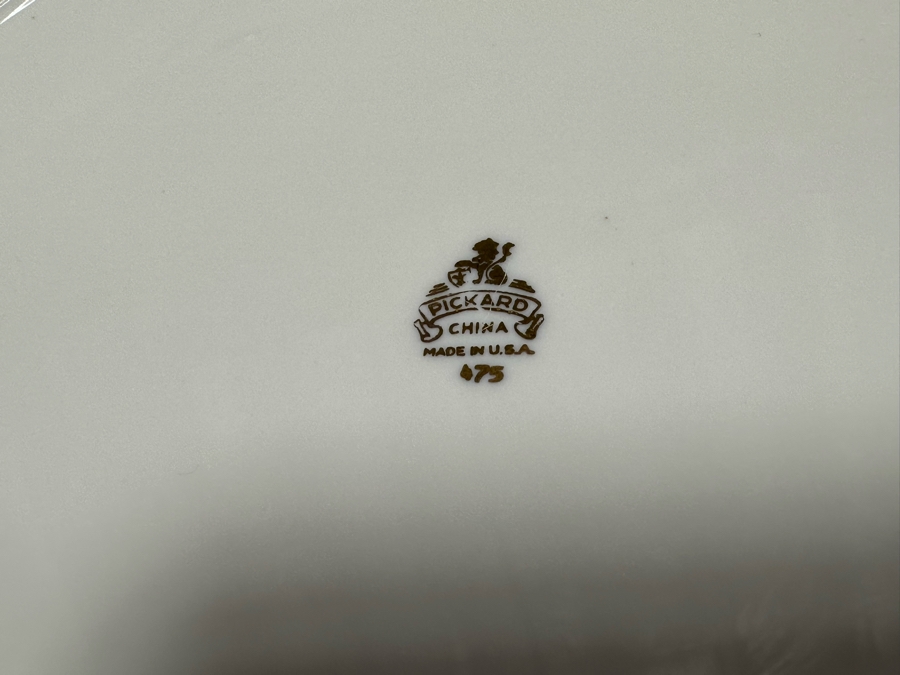 Pickard Gold China Coffee Service Hand Decorated [Photo 8]