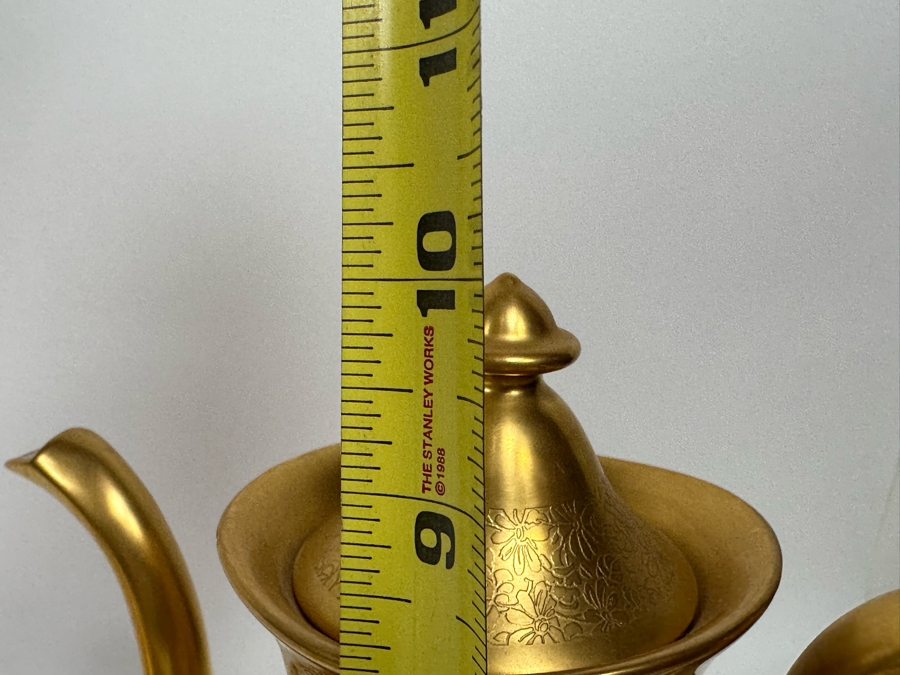 Pickard Gold China Coffee Service Hand Decorated [Photo 11]