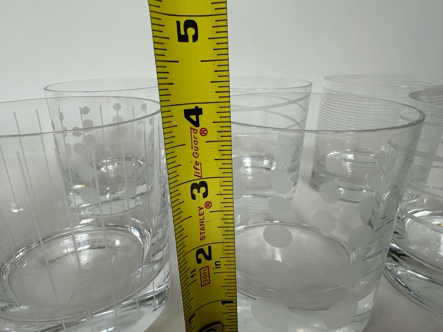Six Mikasa Barware Glasses 3.75H [Photo 5]