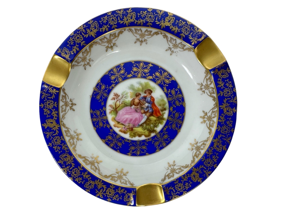 Vintage Dresden Ashtray