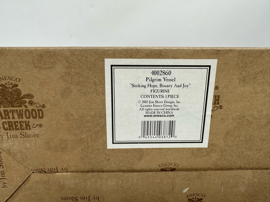 Jim Shore Designs Pilgrim Vessel 'Seeking Hope, Bounty And Joy' Figurine [Photo 10]