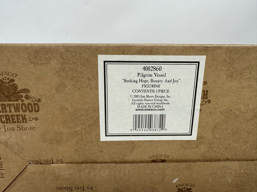 Jim Shore Designs Pilgrim Vessel 'Seeking Hope, Bounty And Joy' Figurine [Photo 9]