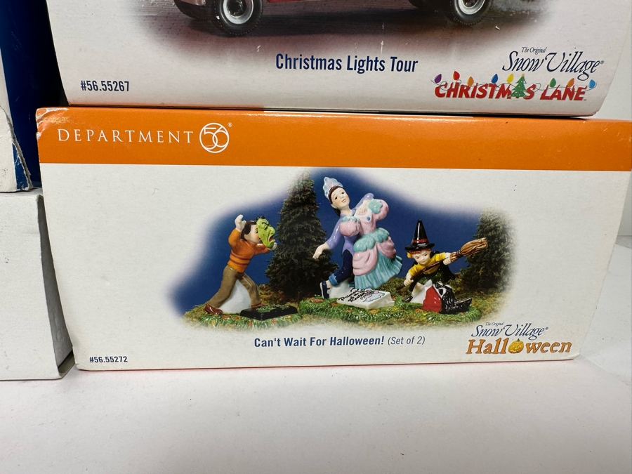 Collection Of Department 56 Snow Villages For Christmas And Halloween [Photo 14]