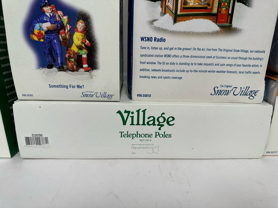 Collection Of Department 56 Snow Villages For Christmas And Halloween [Photo 15]