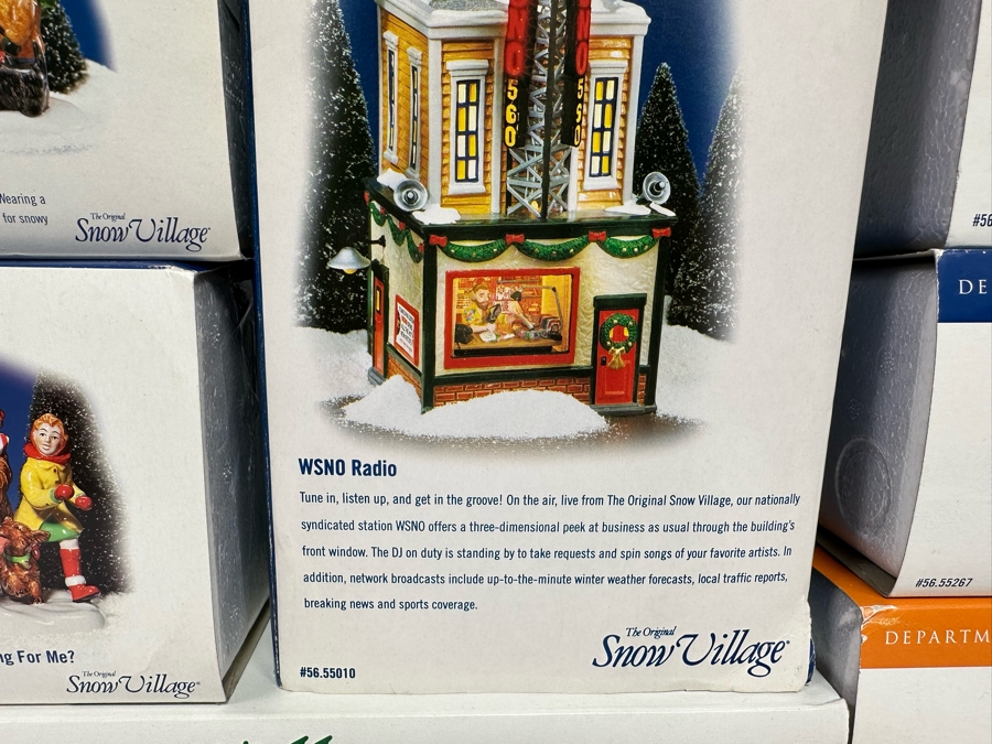 Collection Of Department 56 Snow Villages For Christmas And Halloween [Photo 5]