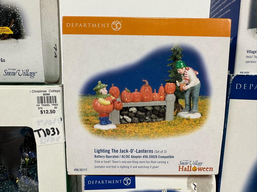 Collection Of Department 56 Snow Villages For Christmas And Halloween [Photo 16]