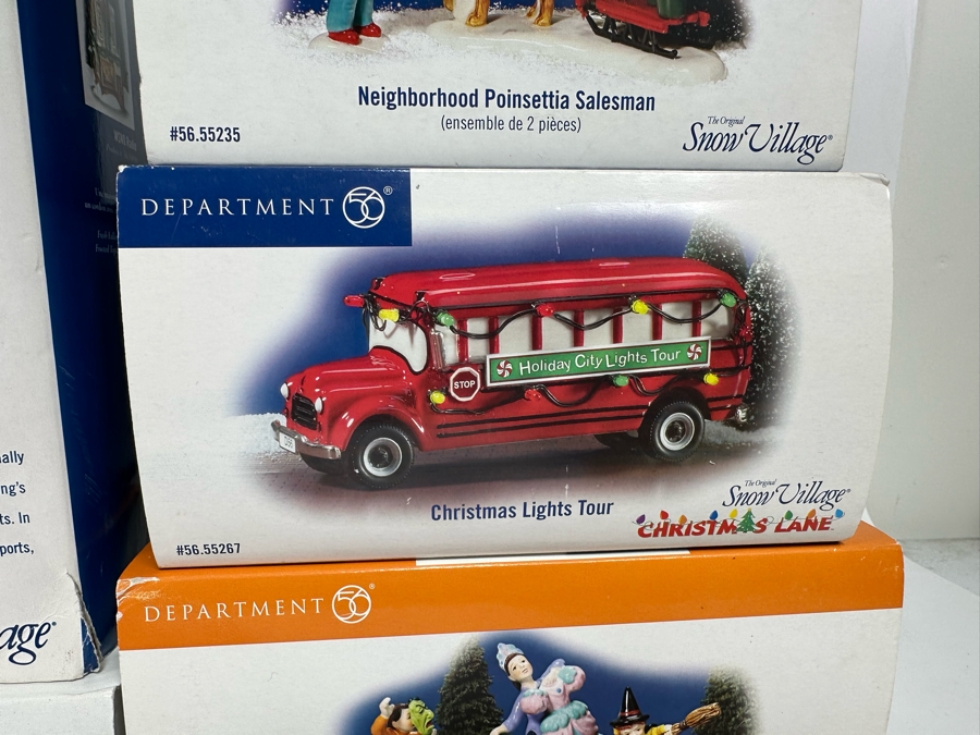 Collection Of Department 56 Snow Villages For Christmas And Halloween [Photo 10]