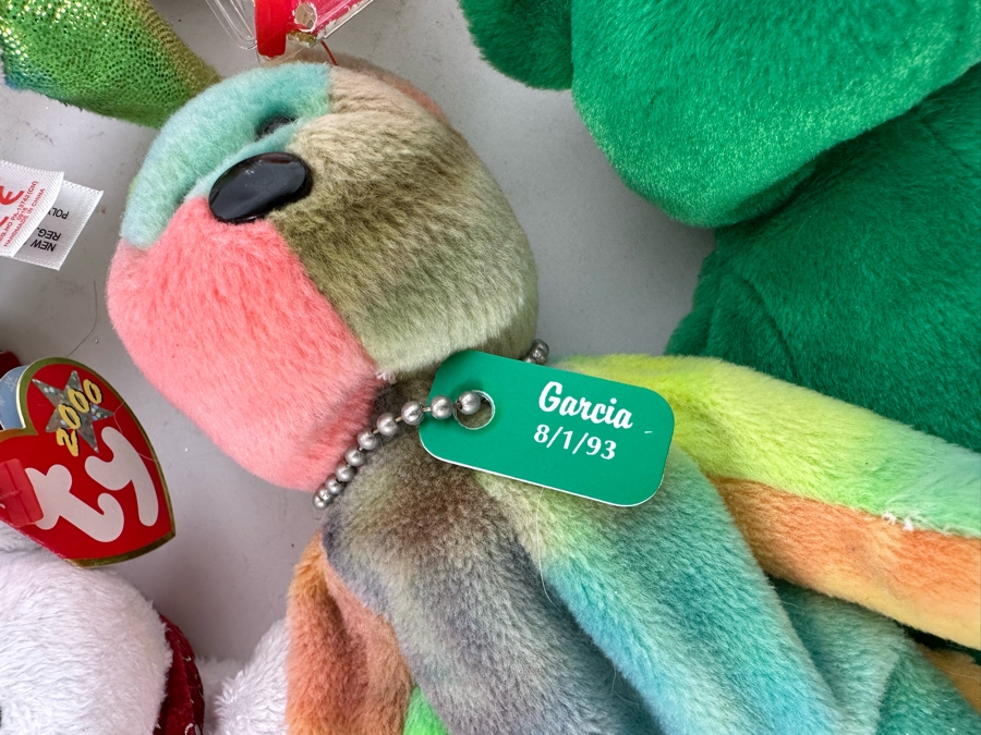 Original Beanie Baby Plush Collection Including Garcia 8/1/93 [Photo 5]