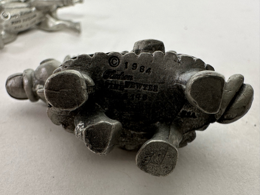 Vintage 1984 Hudson Fine Pewter Figurines And Castle Plus 1990 TSR PP270 D&D Unicorn [Photo 16]