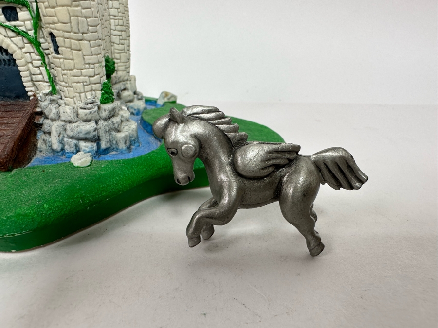 Vintage 1984 Hudson Fine Pewter Figurines And Castle Plus 1990 TSR PP270 D&D Unicorn [Photo 14]