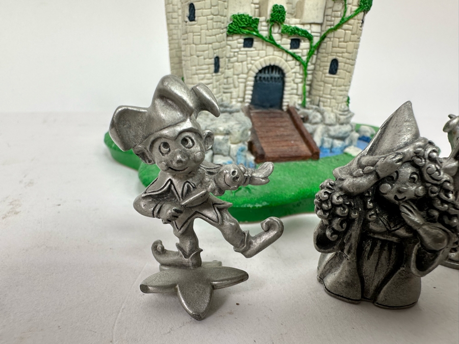 Vintage 1984 Hudson Fine Pewter Figurines And Castle Plus 1990 TSR PP270 D&D Unicorn [Photo 13]