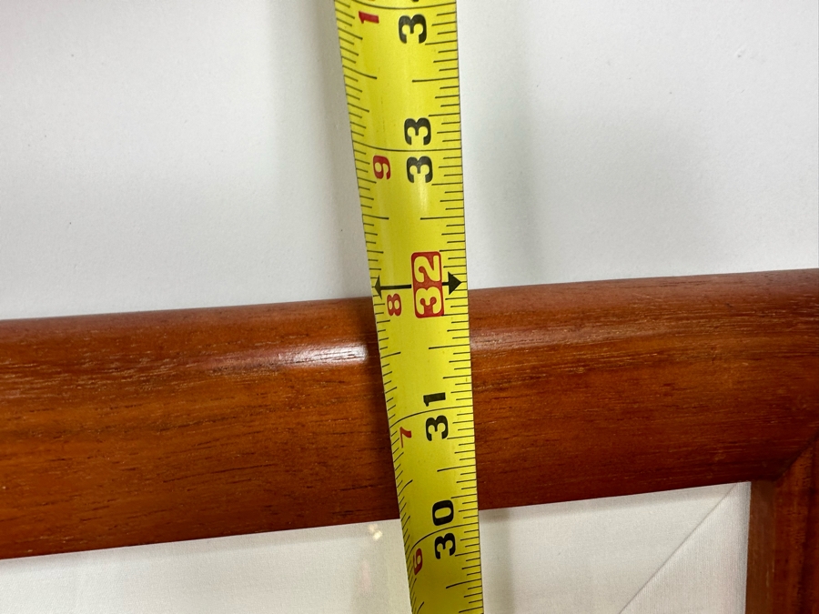 Maui Artist Fred Lorenzo Original 2006 Sea Turtle Mixed Media Artwork 16.5 X 23.5 In Koa Wood Frame 26 X 32 [Photo 14]