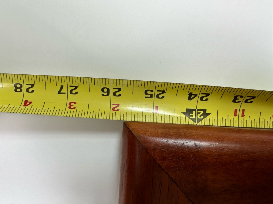 Maui Artist Fred Lorenzo Original 2006 Sea Turtle Mixed Media Artwork 16.5 X 23.5 In Koa Wood Frame 26 X 32 [Photo 13]