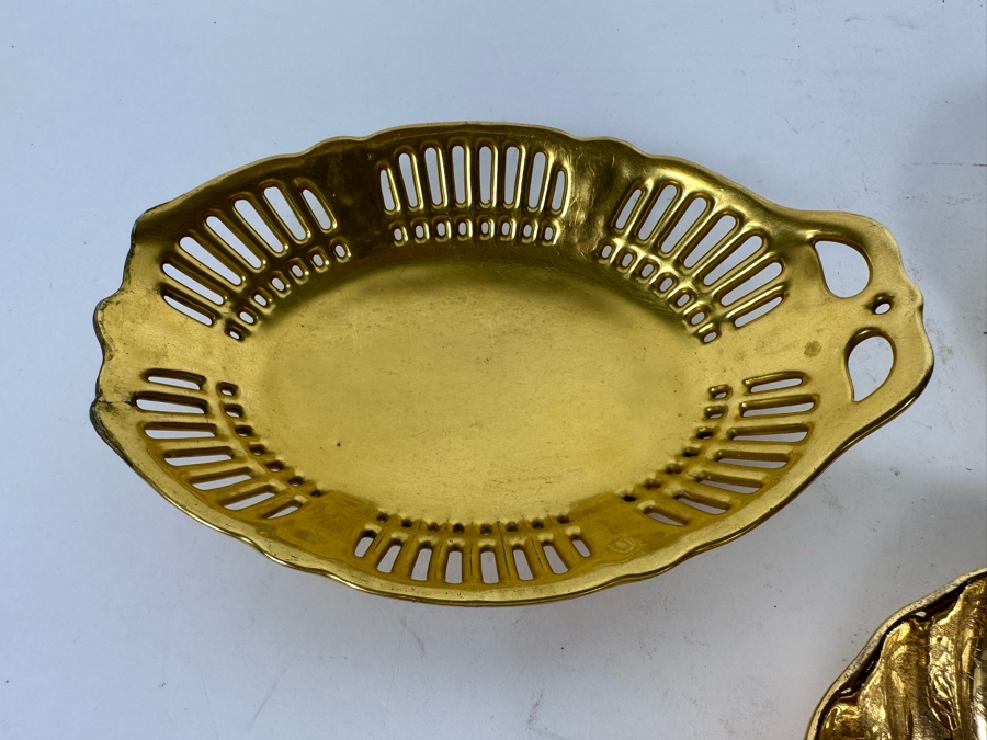 Five Pickard Etched Gold China Style Pieces [Photo 9]