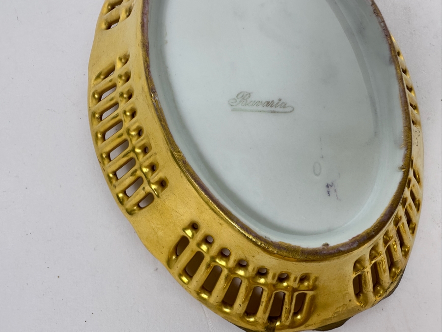 Five Pickard Etched Gold China Style Pieces [Photo 13]