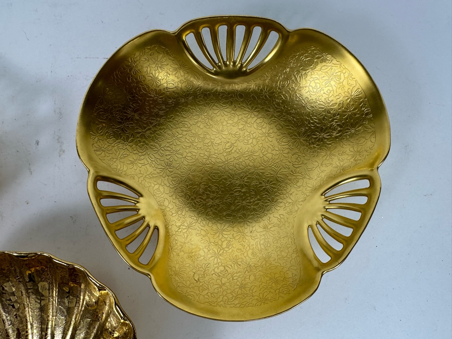 Five Pickard Etched Gold China Style Pieces [Photo 8]