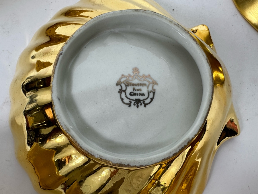 Five Pickard Etched Gold China Style Pieces [Photo 11]