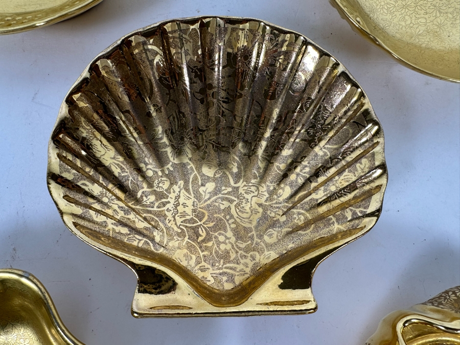 Five Pickard Etched Gold China Style Pieces [Photo 6]