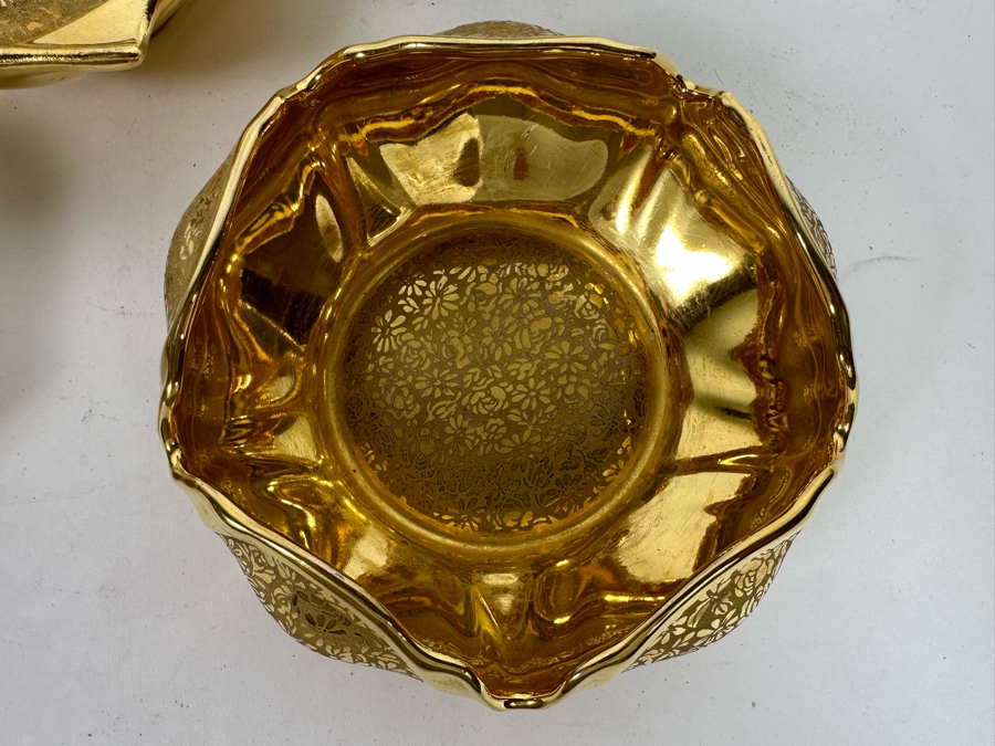 Five Pickard Etched Gold China Style Pieces [Photo 4]