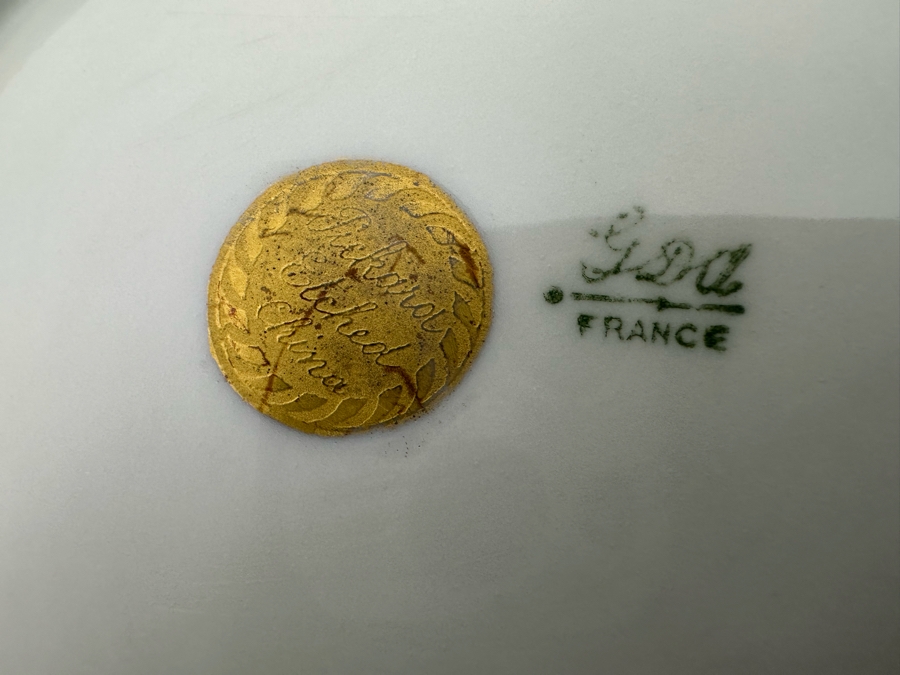 Five Pickard Etched Gold China Style Pieces [Photo 12]