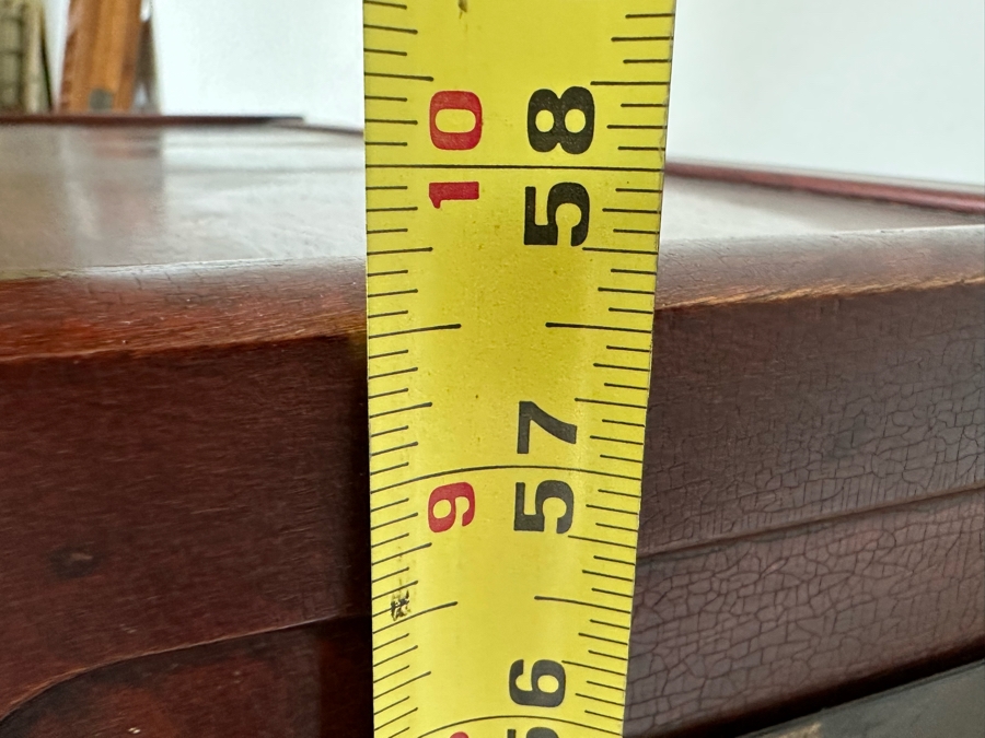 Antique Stacking Lawyer Barrister Bookcase By The Globe-Wernicke Co (Top Case Has Several Cracks In Glass - See Photos) 34W X 12D X 58H [Photo 13]