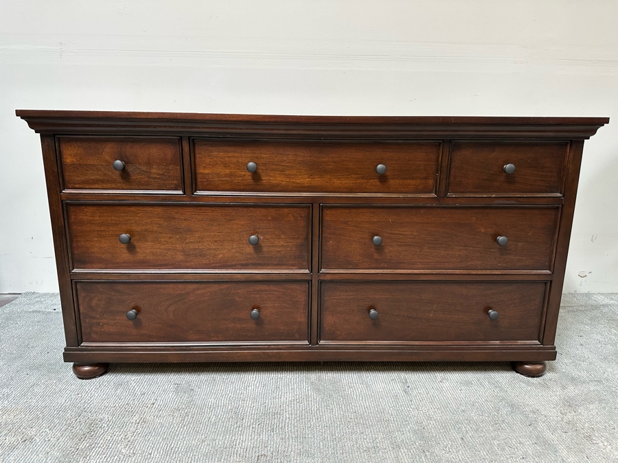 Pottery Barn Chest Of Drawers Dresser 65W X 23D X 33H [Photo 2]